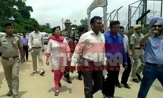 Tripura Border haats visited by India, Bangladesh officials